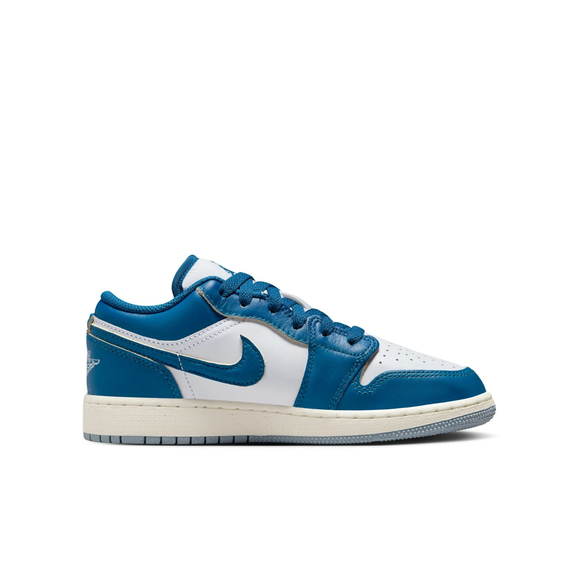 Air Jordan 1 Low SE GS (White/Industrial Blue)