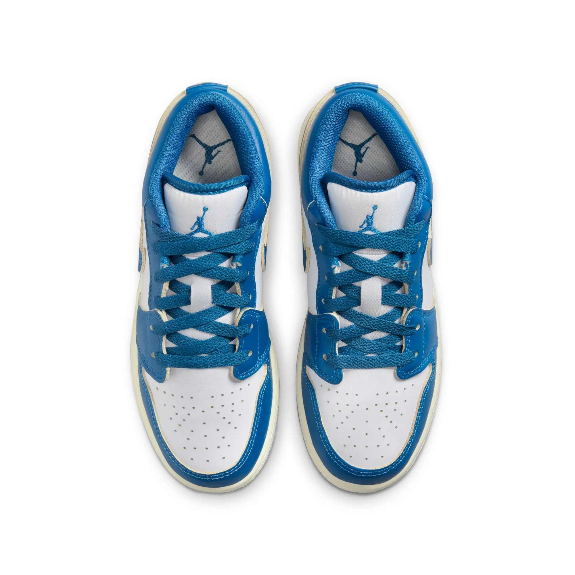 Air Jordan 1 Low SE GS (White/Industrial Blue)