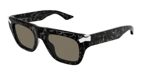Alexander Mcqueen Sunglass Man Havana Brown AM0441S-003
