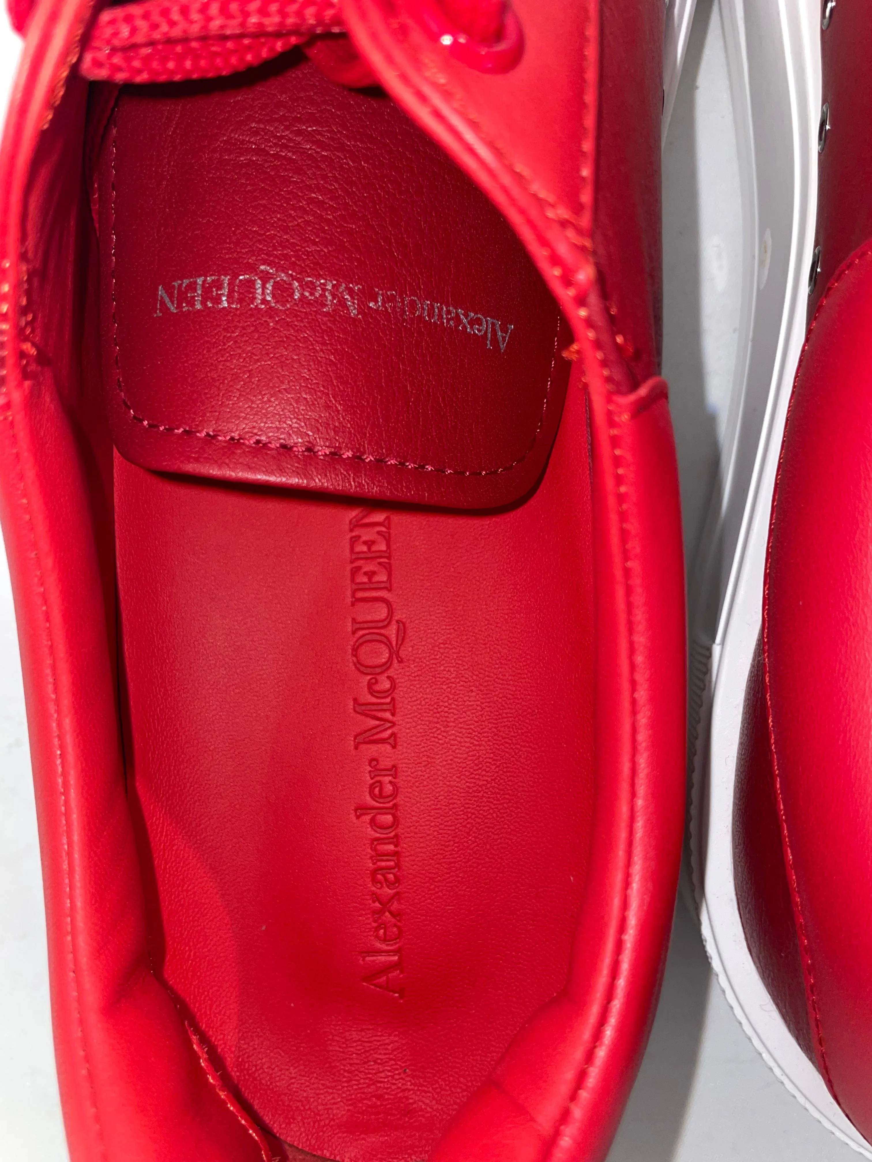 Alexander McQueen/Low-Sneakers/EU 46/RED/