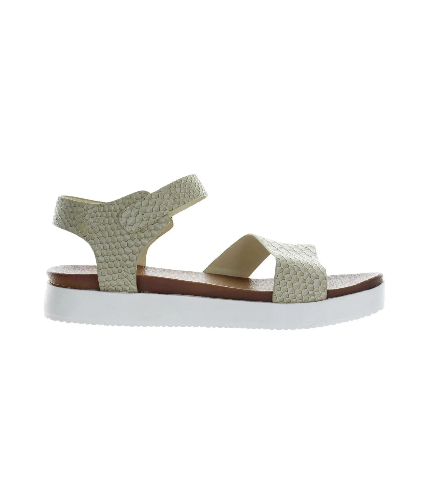 Carmel Sandals in Cream