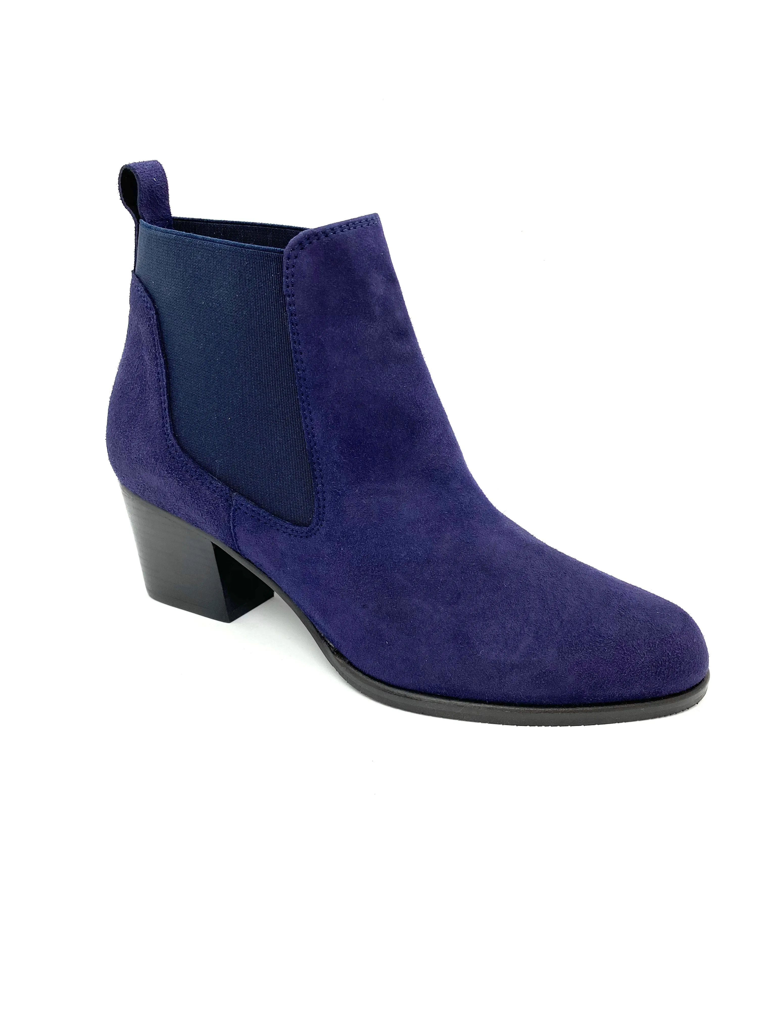 Chelsea Boot Block High Heel Ankle Boot