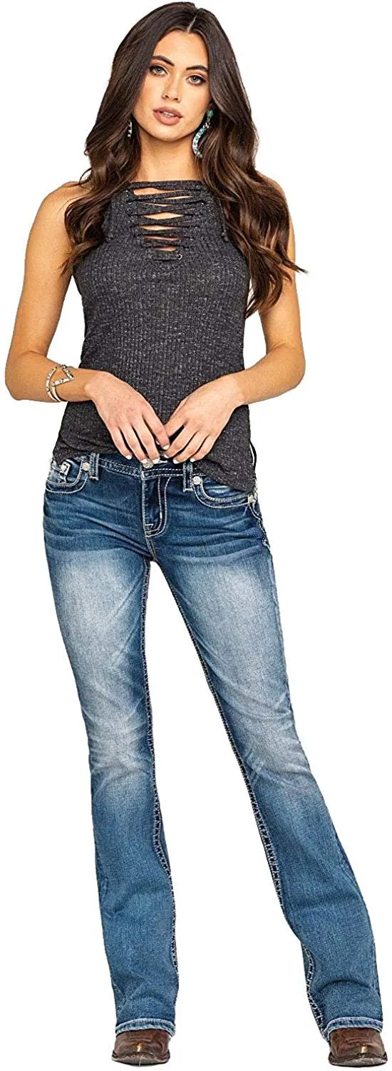 Chloe Mid-Rise Boot Stretch Jean