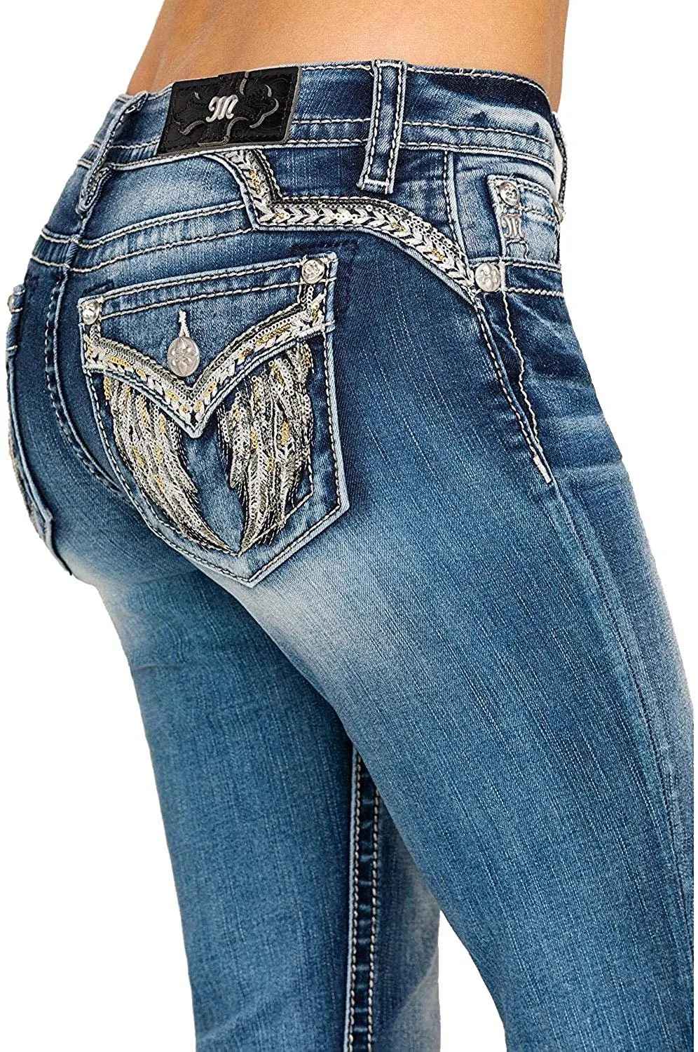 Chloe Mid-Rise Boot Stretch Jean