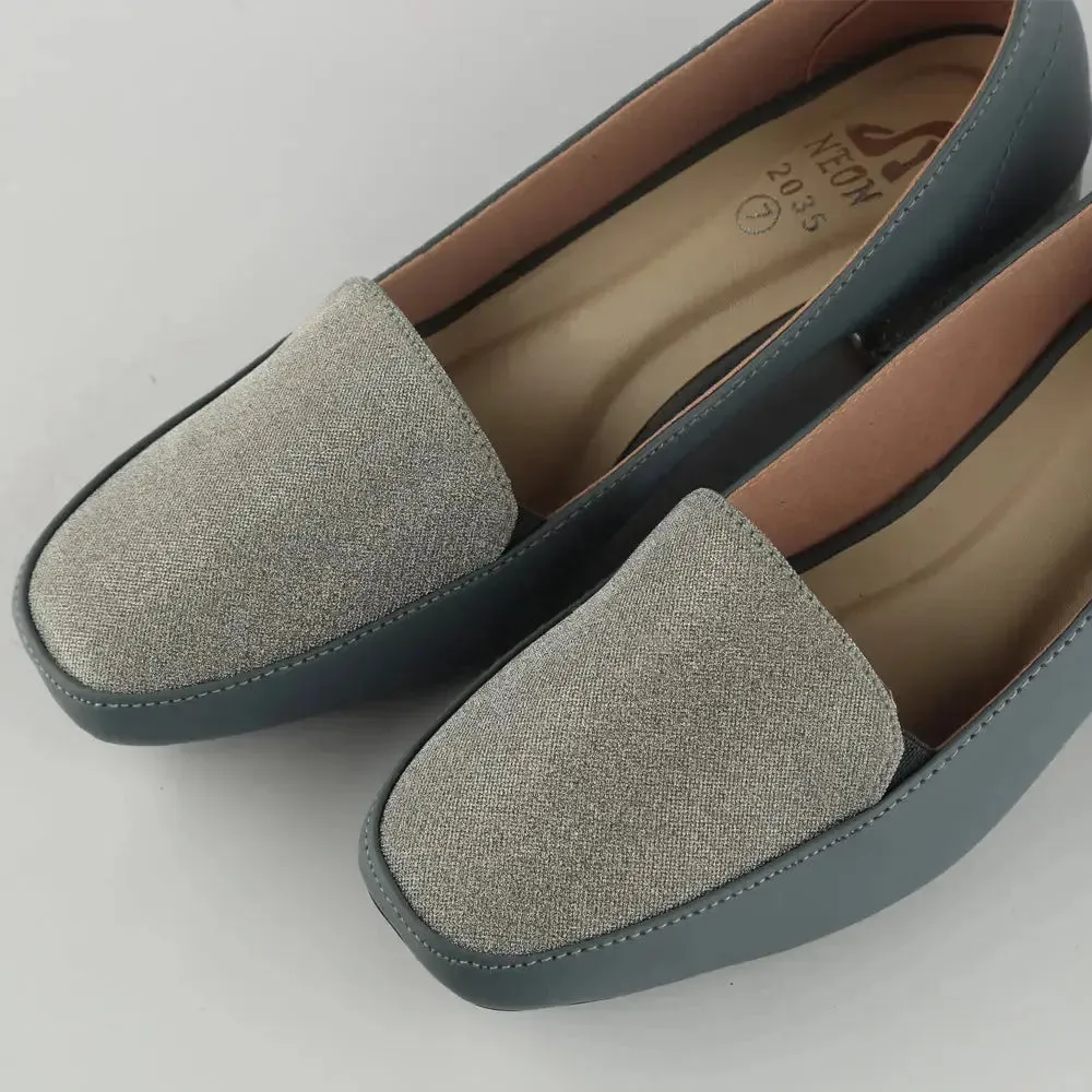 Gleam Court Shoes Black