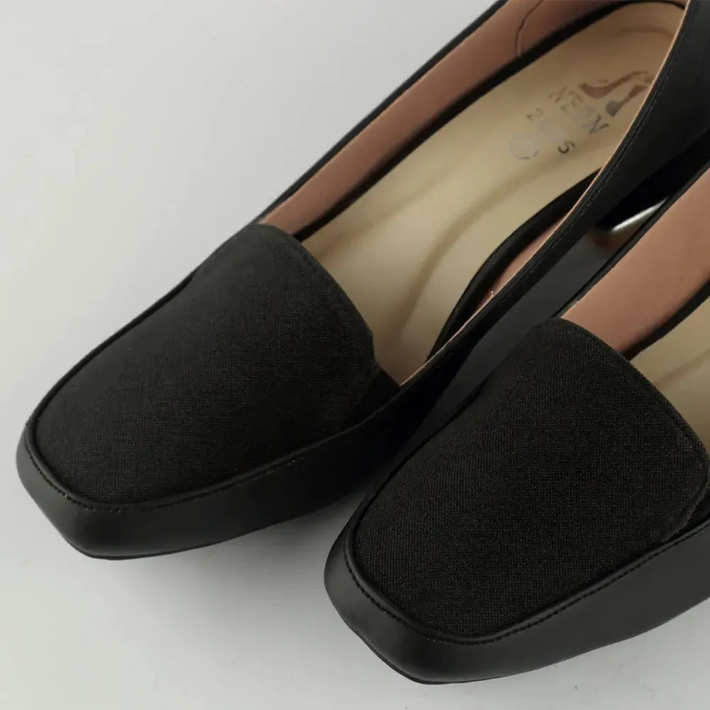 Gleam Court Shoes Black