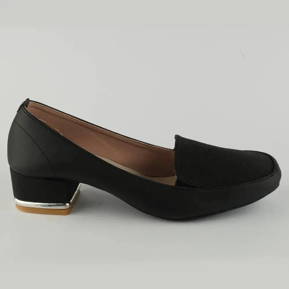 Gleam Court Shoes Black