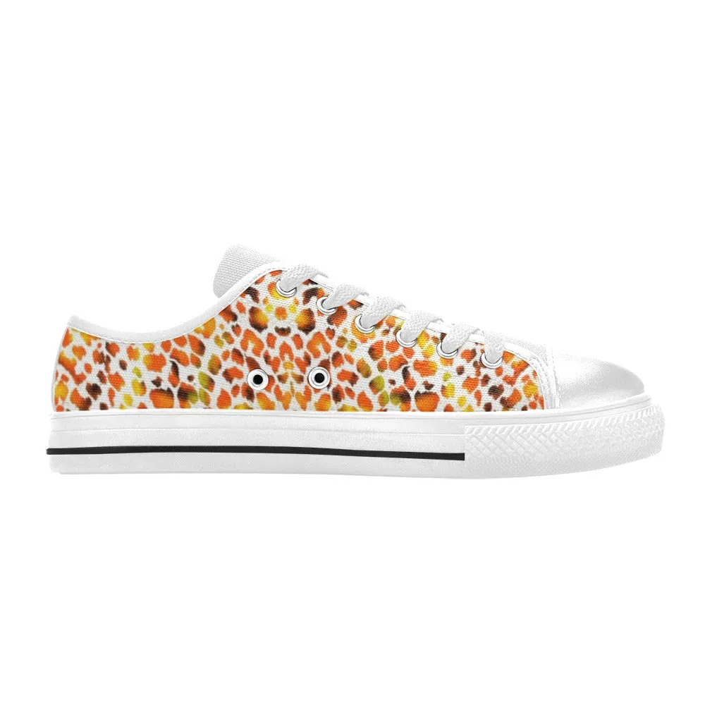 Leopard Fire Women's Low Rise Shoes up to size 12