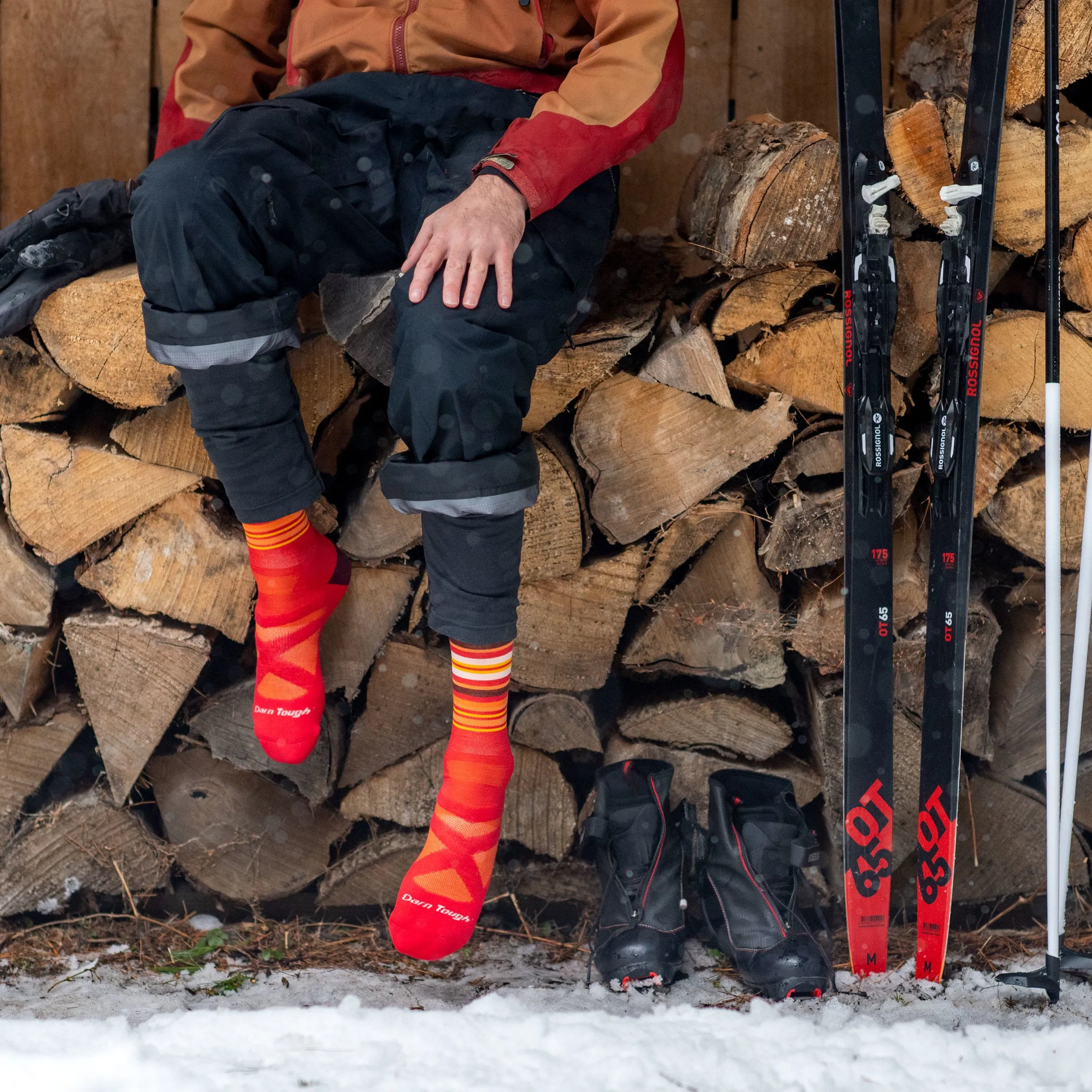 Men's Oslo Nordic Boot  Lightweight Ski & Snowboard Sock- Last Chance